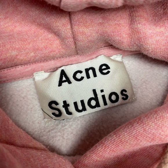 Worn Acne Studios yalaface hoodie PSS17 fits oversized - Picture 3 of 5